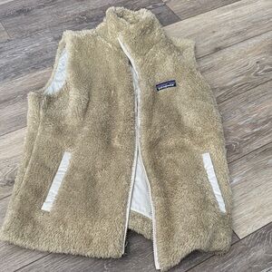 Patagonia Kids Fleece Vest - Tan